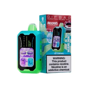 Vape Rifbar Sweet+nic Ice+nic Menta Fresca - Miami Mint