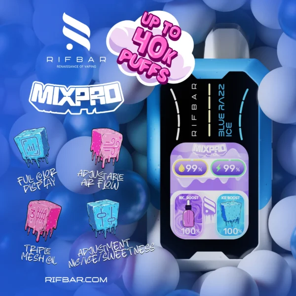 Vape Rifbar Sweet+nic Ice+nic Frutos Rojos Triple Berry Ice