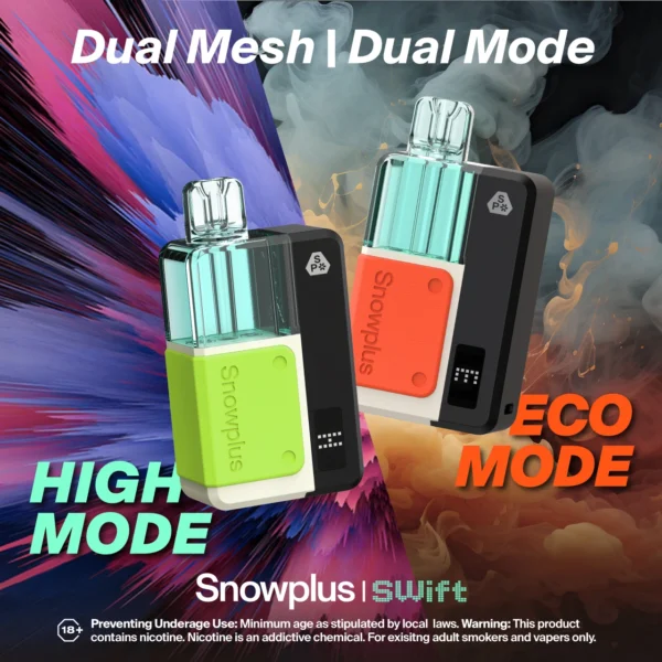 Vape Snowplus Swift 12k Puffs Kit / Cherry Cola