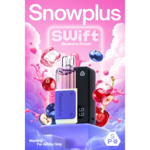 Vape Snowplus Swift 12k Puffs Kit / Blueberry Dream