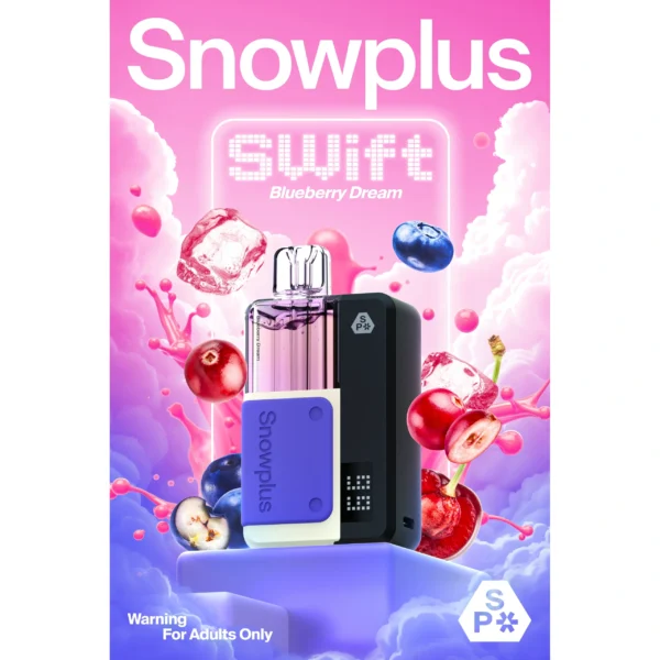 Vape Snowplus Swift 12k Puffs Kit / Blueberry Dream