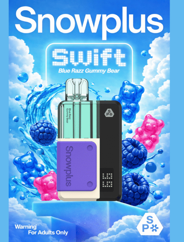 Vape Snowplus Swift 12k Puffs Kit / Blueberry Dream