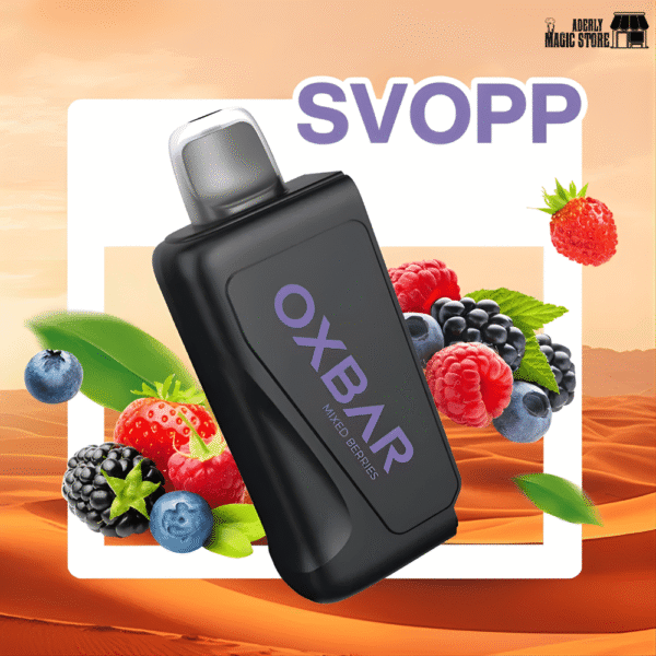 VAPE OXBAR SVOPP 35K - KIT BATERIA + POD - MIXED BERRIES