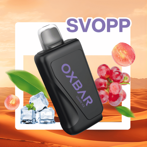 --- VAPE OXBAR SVOPP 35K - KIT BATERIA + POD - GRAPE ICE