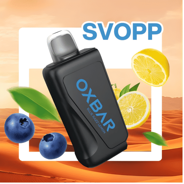 VAPE OXBAR SVOPP 35K - KIT BATERIA + POD - BLUE RAZZ LEMON