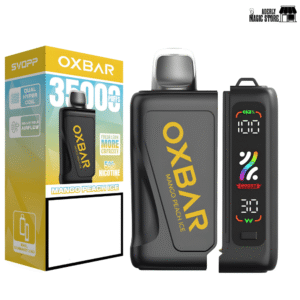 VAPE OXBAR SVOPP 35K - KIT BATERIA + POD - MANGO PEACH ICE